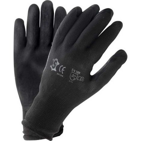 Gants PU NOIR TAILLE 7 -M-