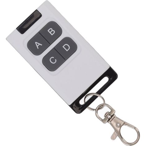 Télécommande universelle 433 MHz avec clonage et 4 touches pour porte de garage électrique. (1/5)
