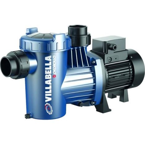 Pompe De Filtration Piscine Villabella Pedrollo 50 Triphasé 230/400v - 0.37kw - 12m3/h (1/4)