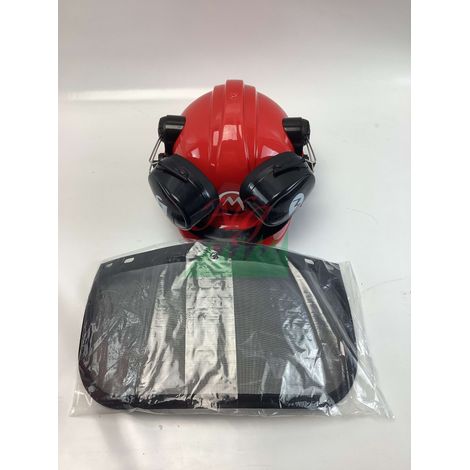 Casco forestal con auriculares y visera de malla MARUYAMA 2020499 (1/4)