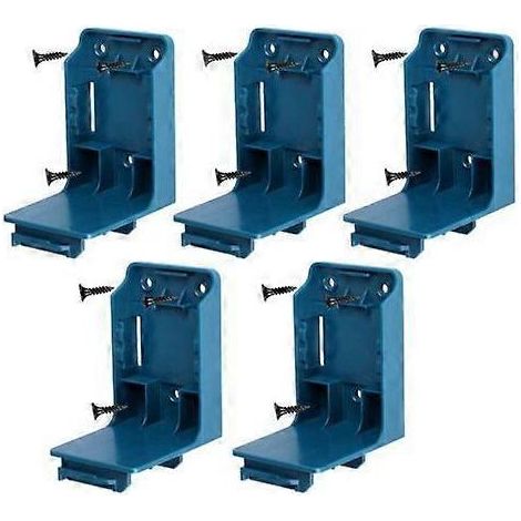 Support de rangement pour outils et batteries 2 en 1 (5 pièces) pour Makita 14,4 V/18 V (1/5)