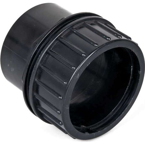 Le Poisson Qui Jardine – Passe-paroi connecteur à visser PVC 90 mm – 2 joints inclus – Étanchéité parfaite pour trop-pleins et systèmes de filtration