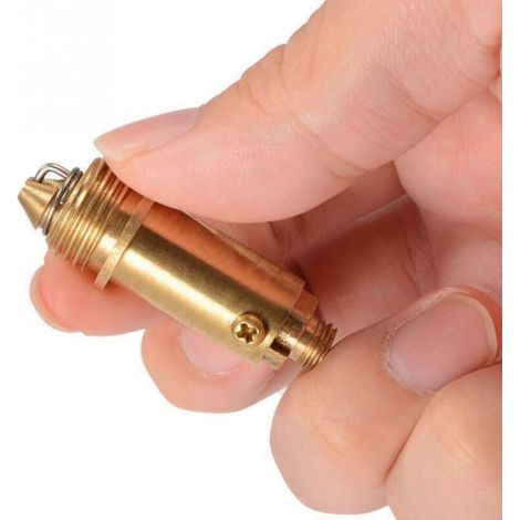 Boulon À Clic - Laiton - Filetage M8/M16x1,5 - Hauteur 25 mm - Pour Lavabo Baignoire Évier - 1 Pièce (1/4)