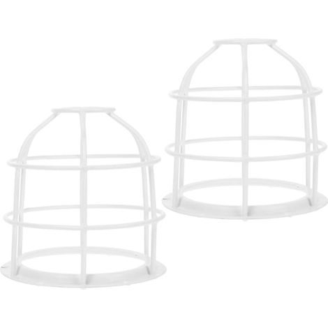 Abat-jour en fer blanc avec structure cage et système de dissipation chaleur, conception (1/5)