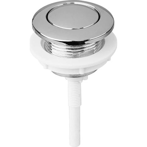 Bastoncini rotondi per scarico singolo del WC, 38 mm, con pulsante di risparmio idrico per cassetta di scarico del bagno, accessorio per WC (1/5)