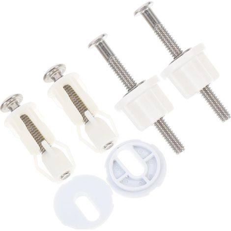 Jeu de Vis de Fixation pour Abattant Wc, Acier Inoxydable (1/5)