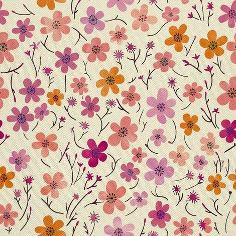 Tela decorativa para exteriores Oxford - Motiv Blumen I DX5363 (1/5)