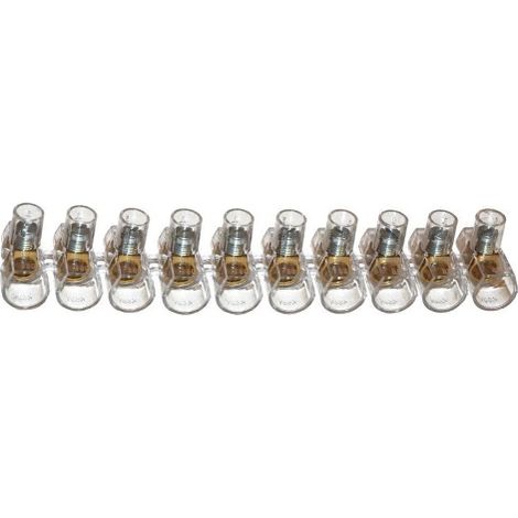 Morsetti unipolari da 1,5mm stecca da 10 Boxline Arnocanali