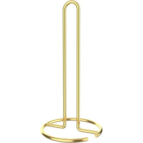 Support Pour Essuie-Tout - En Fer - Design Moderne - Pour Cuisine Salle À Manger Salle De Bain - 1 Pièce (1/5)