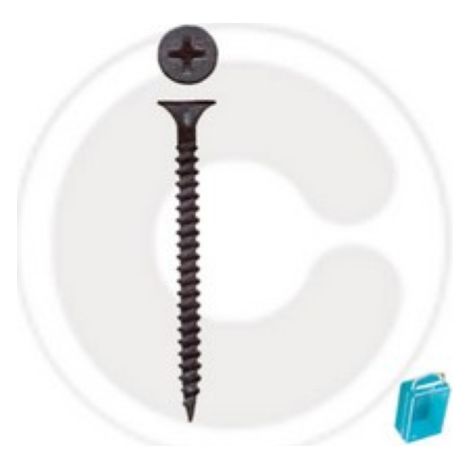 cf 50 pcs de vis pour cloisons sA ches 3,5x25 mm en acier avec vis phosphatA e noire