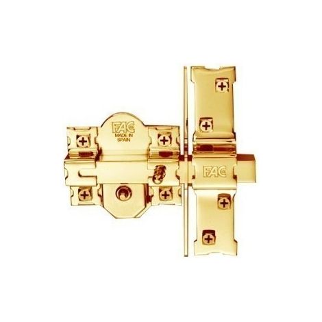 Cerrojo Sobreponer 80Mm 946Rp Dorado Sistema R Uve Fac (1/10)