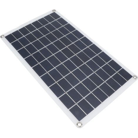 16W 18V polykristallines Silizium-Solarladegerät, Dual-USB-DC-Ausgang, halbflexibles Solarpanel für Reise- und Autotelefone (1/5)