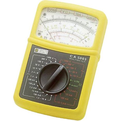 Chauvin arnoux p01196522e 5003 multimetro analogico