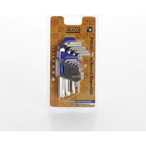 -CAHERSA- Llaves Allen ALYCO 1.5-10 mm Juego 9 Pz (1/5)
