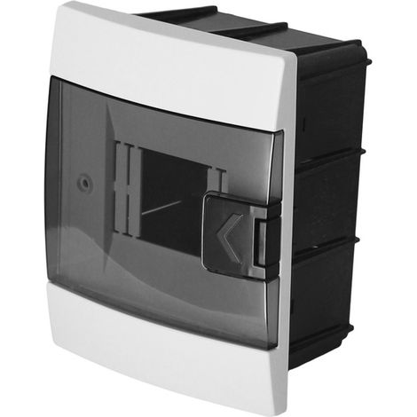 Coffret électrique nu 4 modules (1x4) IP40 étanche – Résistance aux chocs IK08 – Pour chantiers humides – Dimensions 140x173x104mm – Horoz Electric