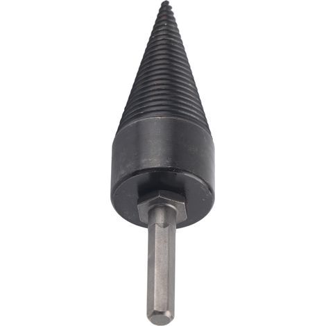 Marhynchus Bit Wood Splitter Force en Bois pour Outil de Forage à Tige Hexagonale, 140 Mm de Long, Facile à Installer (38 mm) (1/5)