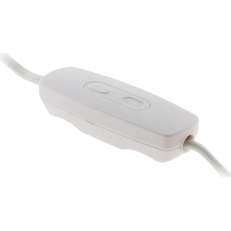 Variateur de lumière LED dimmable blanc – Pré-câblé H03VVH2-F 2x0,75 mm² – Aimant intégré pour installation facile – Usage intérieur – Elexity (1/7)