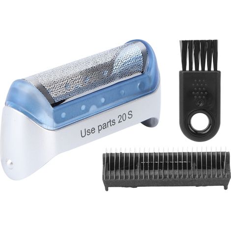 Ersatzscherkopf und Reinigungsbürste für den Braun 20S Trimmer (1/5)