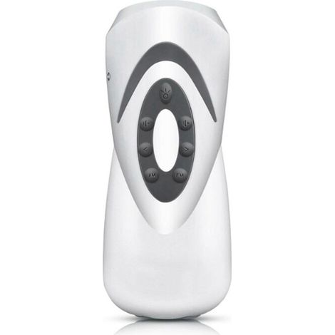 Mini lampe torche multifonctionnelle avec dynamo à manivelle et radio, 3 LED (1/5)
