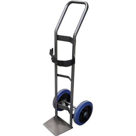 Diable pour charge cylindrique STOCKMAN - Roues en caoutchouc - Charge 200kg - SAC15-RSB (1/5)