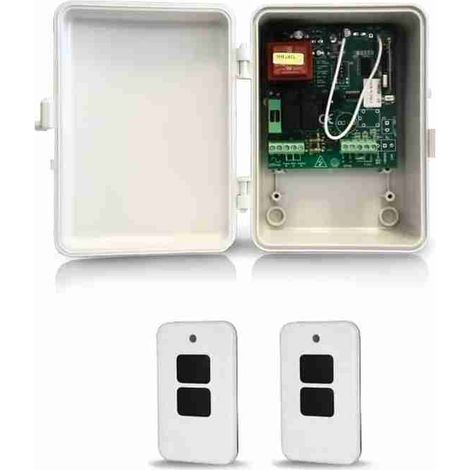 28A121 Centrale Di Comando Con Telecomandi ACM KIT UNIVERSAL – 2 Pezzi TX2 28A121 Per Serranda Garage