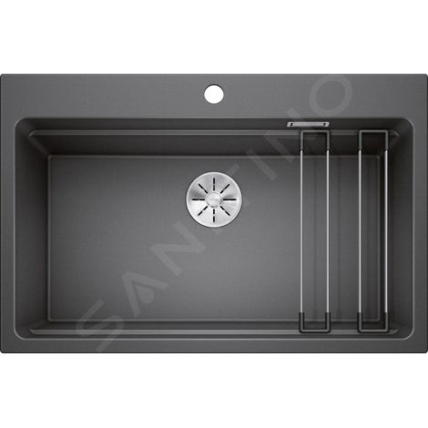 Blanco Etagon 8 - Évier en silgranite, 780x510 mm, avec rails, InFino, anthracite 525177 (1/5)