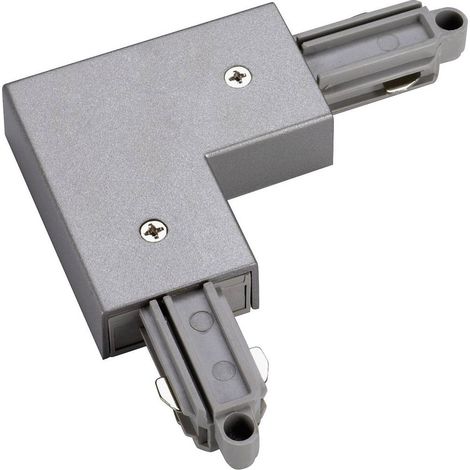 Raccord d'angle SLV monophasé 143052 argent 230 V W66289 (1/3)