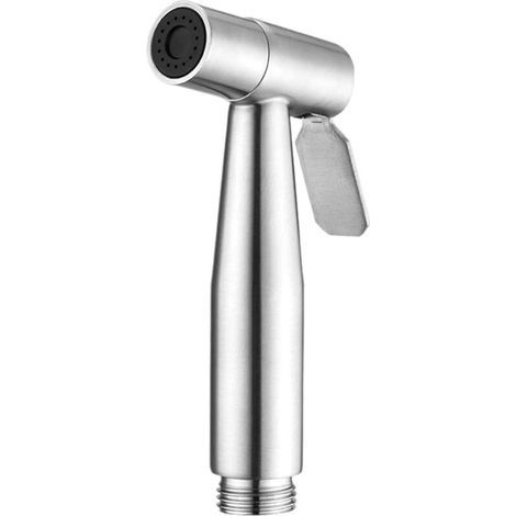 Handbrause, Edelstahl-Duschkopf, Bidet-Sprühkopf für WC, Handbrause, silber (1/4)