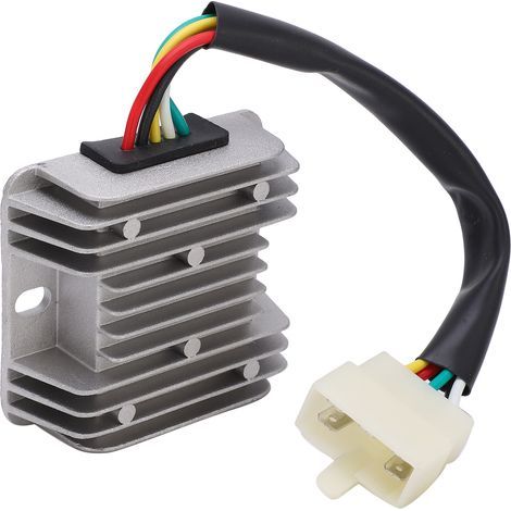 5-poliger Motorrad-Spannungsreglerstecker für Quads und Dirtbikes 150ccm/250ccm, flacher Stecker, ATV 12V