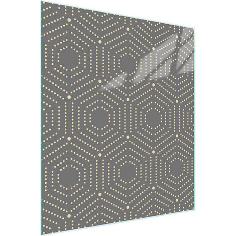 TAGLIERE IN VETRO 45x52 con motivo (1/5)