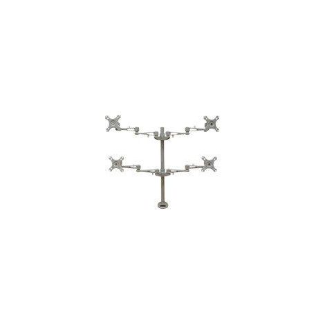 Neomounts FPMA-D935D4 soporte de escritorio ajustable plateado (1/5)