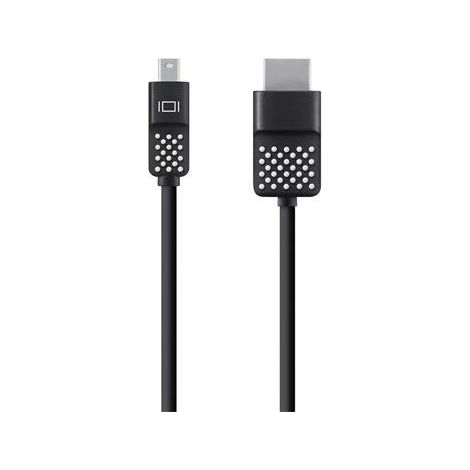 Belkin Mini DisplayPort to HDTV Cable 1,8 m HDMI Nero (MINI DISPL PORT HDMI CAB 1.8M COMP) (1/2)