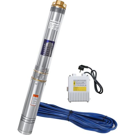 Hengda Pompa per pozzi profondi Pompa per pozzi profondi Pompa sommersa 6.7 bar max 0.75 kW (1/5)