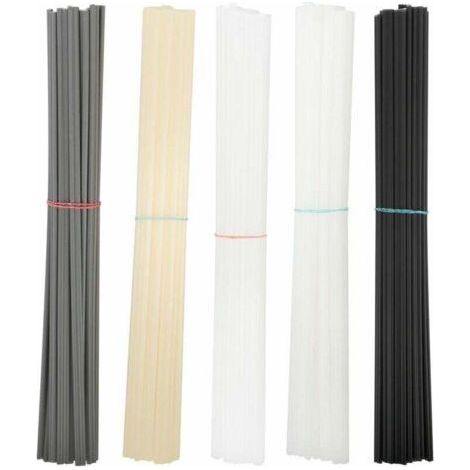 INHHUB Lot de 100 baguettes de soudure plastique ABS/PP/PVC/PE pour pare-chocs de voiture, pistolet à souder plastique/pistolet à air chaud - INHHUB (1/4)