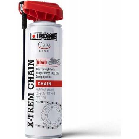 Spray pour chaînes de route Ipone 250 ml - Protection moteur de qualité grâce à la technologie ester
