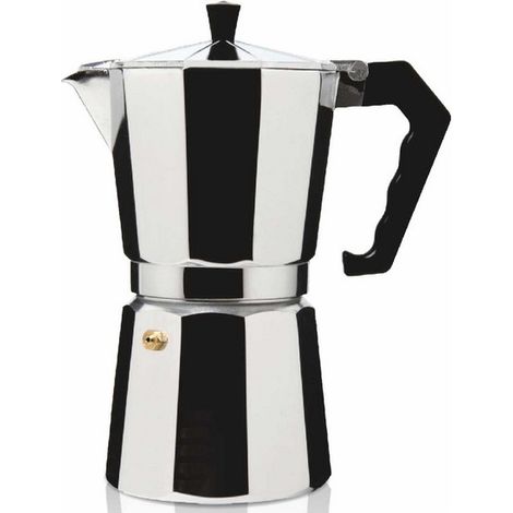 Macchina da caffè Haeger CP-09A.008A metallica 9 tazze alluminio (1/5)