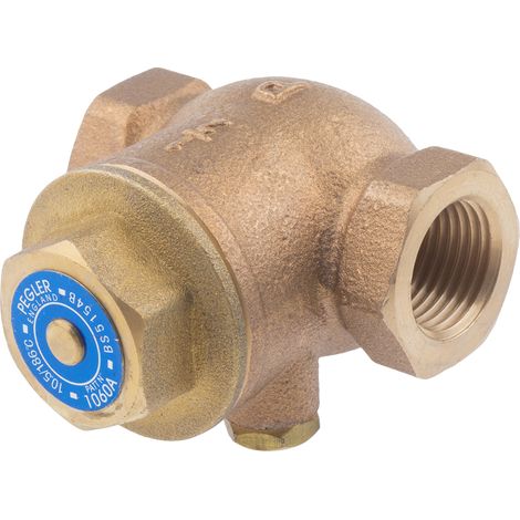 Clapet antiretour en Bronze RS PRO BSPT 1/2" ( Prix pour 1 ) (1/2)