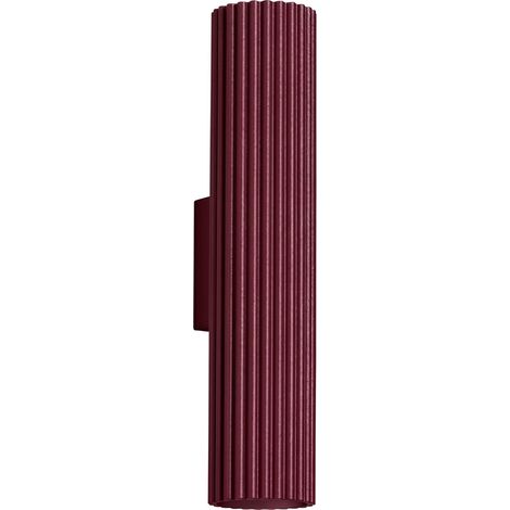 Appliques Karbon aluminium bourgogne 2xGU10 6.5cm Sollux (1/5)