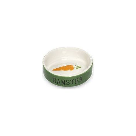 Yarro Ciotola in ceramica per criceti/topi 8,5x3cm - Verde