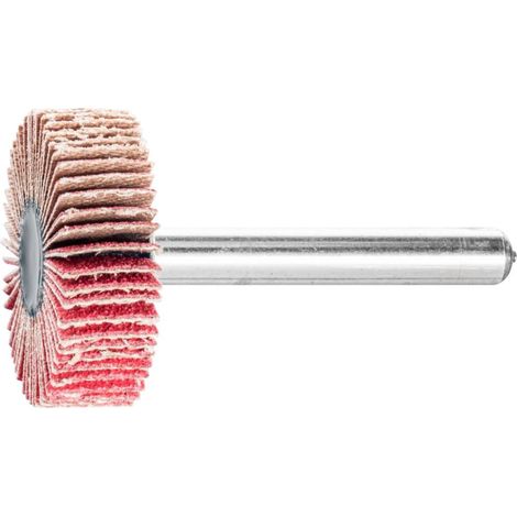 PFERD TOOLS Keramikkorn Fächerschleifer F Ø 30x10mm Schaft-Ø 6 mm CO-COOL120 hoher Abtrag auf Edelstahl 10 Stk (1/2)