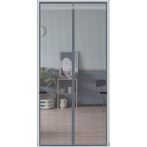 Qrtiy Moustiquaire Magnétique Porte, 80 x 210cm, Moustiquaire Portes, Anti-Mouche Insectes Rideau Porte, pour Portes de Balcon, Terrasse (1/5)