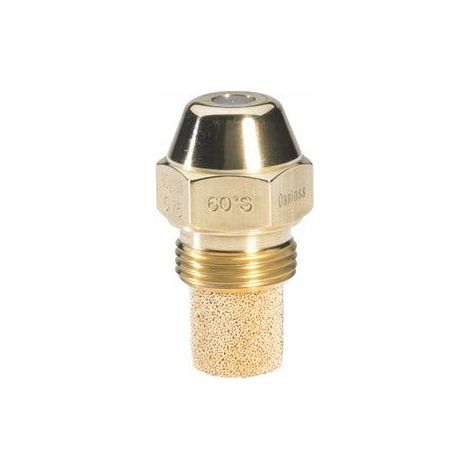 Danfoss – Gicleur chauffage central – Type S cône plein – Débit max 1 gallon pour brûleur à mazout – Angle d'inclinaison ajustable
