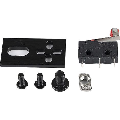 Satz Mikro-Endschalter-Kit mit Montageplatte für C-Träger-CNC-Fräsmaschine (1/4)