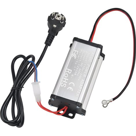 Convertisseur de tension 240 V vers 12 V - Pour chauffage sur pied 2 kW 5 kW 8 kW - Adaptateur d'alimentation AC/DC - Transformateur de courant - Pilote d'alimentation 12 V - Adaptateur 25 A - Pour (1/5)