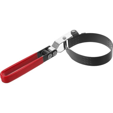 2Pièces Clé À Bande Métallique Ajustable Pour Filtre Huile Auto (1/2)