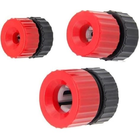 Jeu de 3 butées de perçage pour forets de 3 à 13 mm - Profondeur réglable pour outils de travail du bois (1/4)