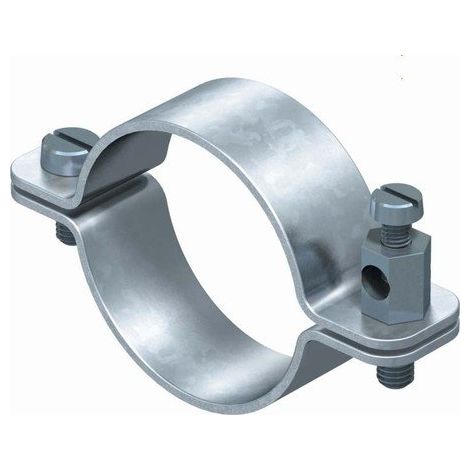 OBO Bettermann Abrazadera de puesta a tierra 13-15mm cobre niquelado, 5038030