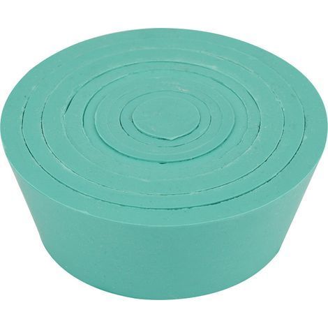 Ensemble de Filtration de Piston Buchner en Entonnoir Buchner Rubber, élastique et Durable, pour les Assemblages et Bouteilles de Filtration, 9 Tailles, Vert (1/5)