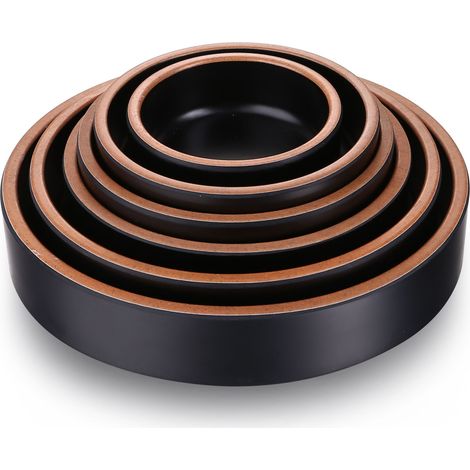 Plat Mélamine Terra Foncé Ø 10,5 à 15,5 cm - Pujadas (1/2)