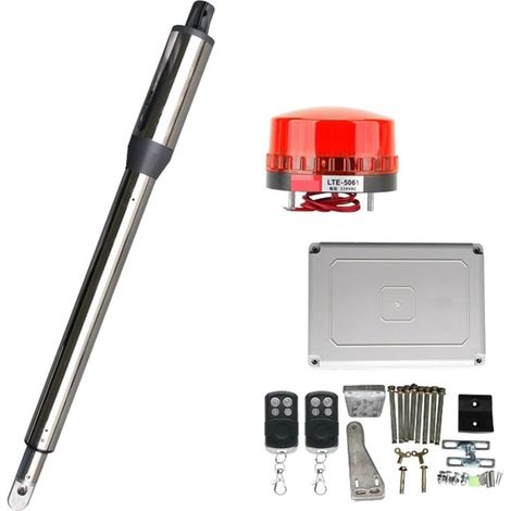 Kit d'ouvre-portes automatiques Ouvre-porte Électrique Automatique À Une Feuille De 300KG, Moteur À Courant Continu, Actionneur Linéaire , Système De Contrôle D'accès For Opérateur pour accessoires de (1/5)